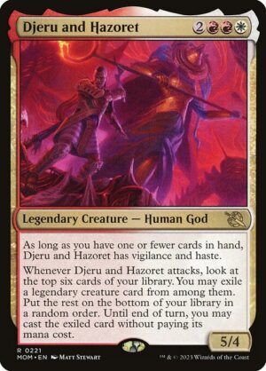 Djeru and Hazoret - Foil<br /><span class="collector-number">Collector No. 221</span>