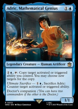 Adric, Mathematical Genius - Foil<br /><span class="collector-number">Collector No. 33</span>