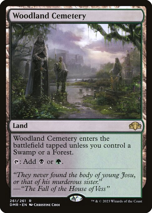 Woodland Cemetery - Foil<br /><span class="collector-number">Collector No. 261</span>