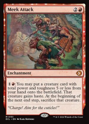 Meek Attack<br /><span class="collector-number">Collector No. 151</span>