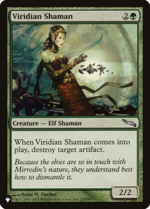Viridian Shaman<br /><span class="collector-number">Collector No. MRD-139</span>