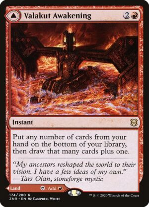 Valakut Awakening // Valakut Stoneforge - Foil<br /><span class="collector-number">Collector No. 174</span>