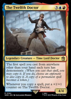 The Twelfth Doctor - Foil<br /><span class="collector-number">Collector No. 164</span>