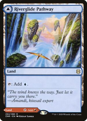 Riverglide Pathway // Lavaglide Pathway - Foil<br /><span class="collector-number">Collector No. 264</span>