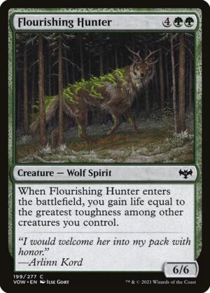 Flourishing Hunter<br /><span class="collector-number">Collector No. 199</span>
