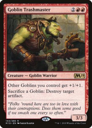 Goblin Trashmaster<br /><span class="collector-number">Collector No. 144</span>