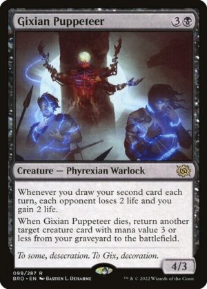 Gixian Puppeteer - Foil<br /><span class="collector-number">Collector No. 99</span>