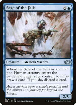 Sage of the Falls<br /><span class="collector-number">Collector No. 340</span>