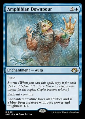Amphibian Downpour - Foil<br /><span class="collector-number">Collector No. 51</span>