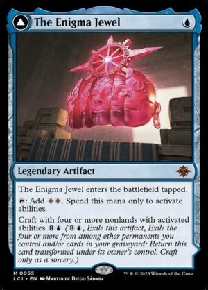 The Enigma Jewel // Locus of Enlightenment - Foil<br /><span class="collector-number">Collector No. 55</span>