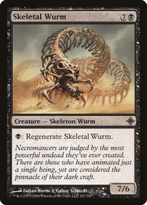 Skeletal Wurm<br /><span class="collector-number">Collector No. 127</span>