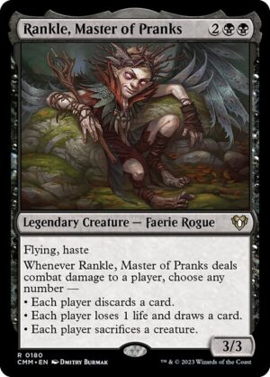 Rankle, Master of Pranks - Foil<br /><span class="collector-number">Collector No. 180</span>