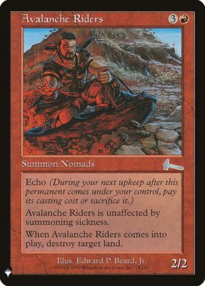 Avalanche Riders<br /><span class="collector-number">Collector No. ULG-74</span>