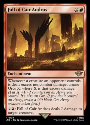 Fall of Cair Andros - Foil<br /><span class="collector-number">Collector No. 124</span>