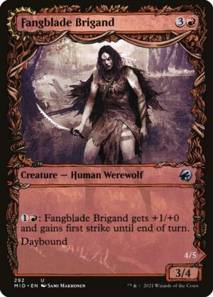 Fangblade Brigand // Fangblade Eviscerator<br /><span class="collector-number">Collector No. 292</span>