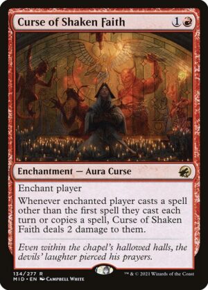 Curse of Shaken Faith - Foil<br /><span class="collector-number">Collector No. 134</span>