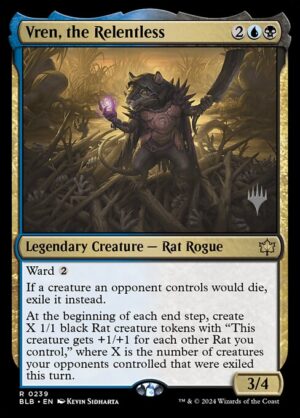 Vren, the Relentless - Foil<br /><span class="collector-number">Collector No. 239p</span>