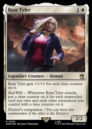 Rose Tyler - Foil<br /><span class="collector-number">Collector No. 5</span>