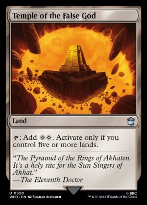 Temple of the False God - Foil<br /><span class="collector-number">Collector No. 320</span>