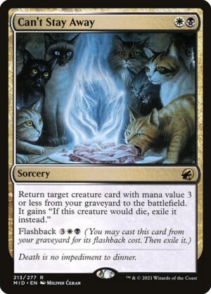 Can't Stay Away - Foil<br /><span class="collector-number">Collector No. 213</span>