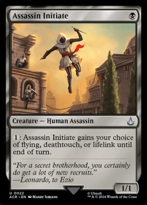Assassin Initiate - Foil<br /><span class="collector-number">Collector No. 22</span>