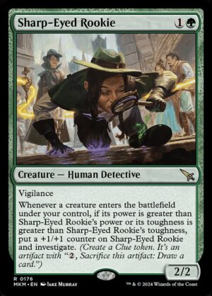 Sharp-Eyed Rookie - Foil<br /><span class="collector-number">Collector No. 176</span>