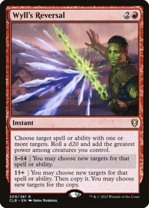 Wyll's Reversal - Foil<br /><span class="collector-number">Collector No. 209</span>