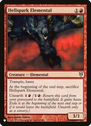 Hellspark Elemental<br /><span class="collector-number">Collector No. DDK-46</span>