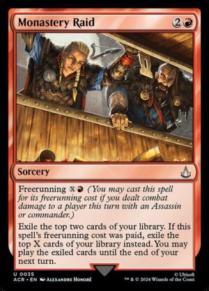 Monastery Raid<br /><span class="collector-number">Collector No. 35</span>