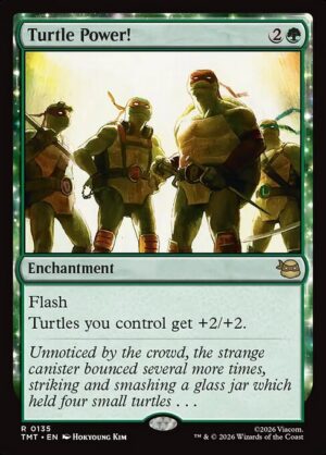 Turtle Power!<br /><span class="collector-number">Collector No. 135</span>