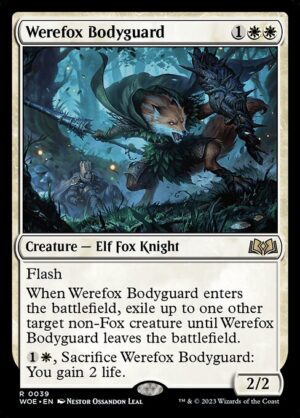 Werefox Bodyguard - Foil<br /><span class="collector-number">Collector No. 39</span>