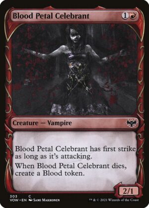 Blood Petal Celebrant<br /><span class="collector-number">Collector No. 303</span>