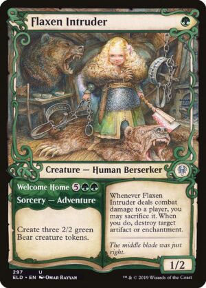 Flaxen Intruder // Welcome Home<br /><span class="collector-number">Collector No. 297</span>