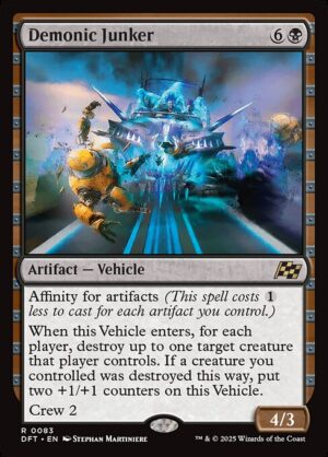 Demonic Junker - Foil<br /><span class="collector-number">Collector No. 83</span>
