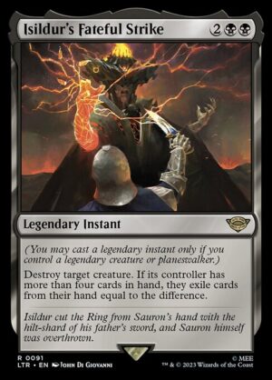 Isildur's Fateful Strike - Foil<br /><span class="collector-number">Collector No. 91</span>