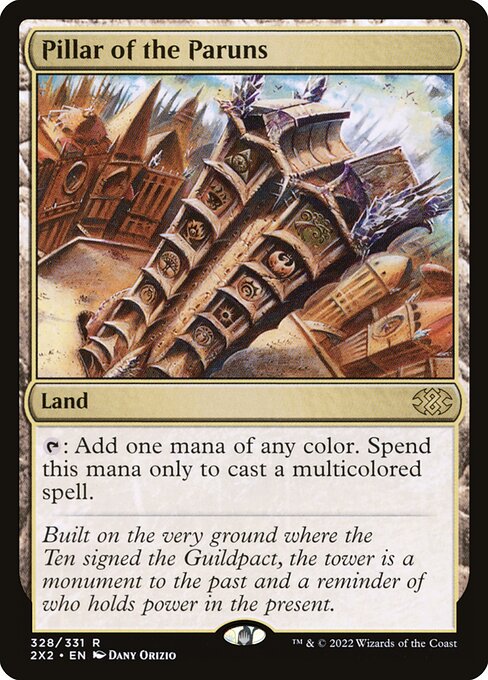 Pillar of the Paruns - Foil<br /><span class="collector-number">Collector No. 328</span>