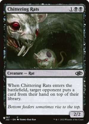Chittering Rats<br /><span class="collector-number">Collector No. J22-387</span>