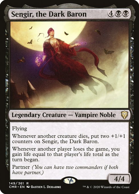 Sengir, the Dark Baron - Foil<br /><span class="collector-number">Collector No. 149</span>