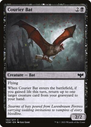 Courier Bat<br /><span class="collector-number">Collector No. 102</span>