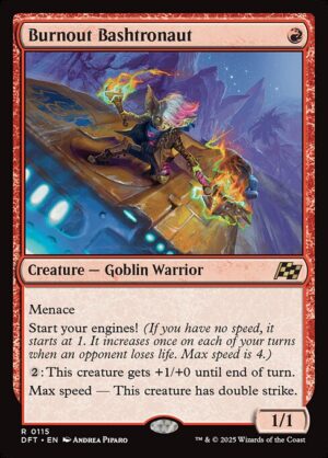Burnout Bashtronaut - Foil<br /><span class="collector-number">Collector No. 115</span>