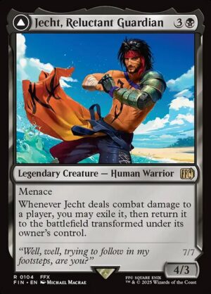 Jecht, Reluctant Guardian // Braska's Final Aeon - Foil<br /><span class="collector-number">Collector No. 104</span>