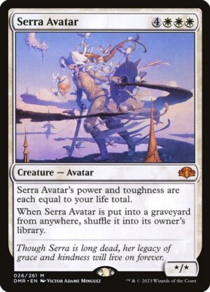 Serra Avatar - Foil<br /><span class="collector-number">Collector No. 26</span>