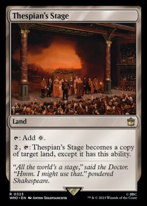 Thespian's Stage - Foil<br /><span class="collector-number">Collector No. 323</span>