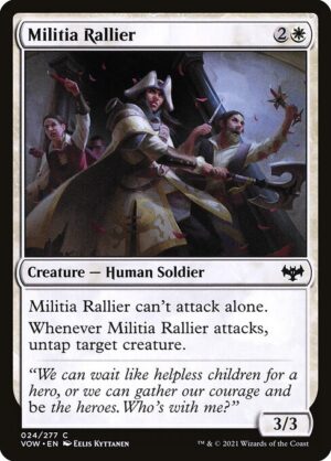 Militia Rallier<br /><span class="collector-number">Collector No. 24</span>