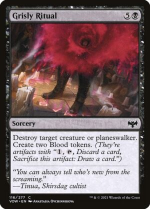 Grisly Ritual<br /><span class="collector-number">Collector No. 116</span>