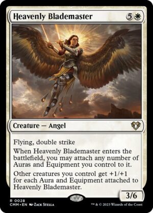 Heavenly Blademaster - Foil<br /><span class="collector-number">Collector No. 28</span>