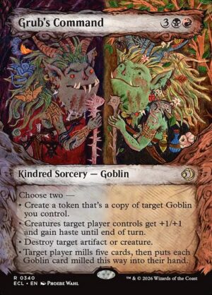 Grub's Command<br /><span class="collector-number">Collector No. 340</span>