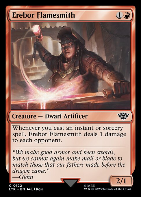 Erebor Flamesmith<br /><span class="collector-number">Collector No. 122</span>