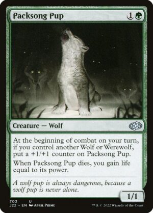 Packsong Pup<br /><span class="collector-number">Collector No. 703</span>