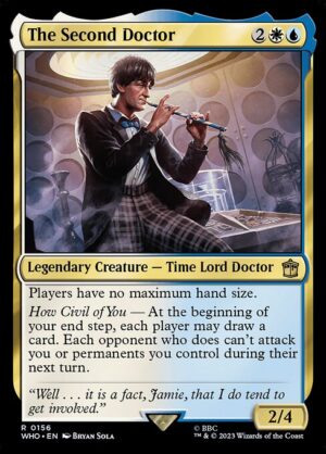 The Second Doctor - Foil<br /><span class="collector-number">Collector No. 156</span>